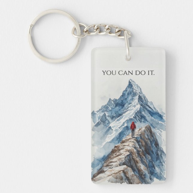 Motivationsberg Schlüsselanhänger (Vorderseite)