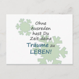 Motivationskarte mit Mautstelle Spruch Postkarte