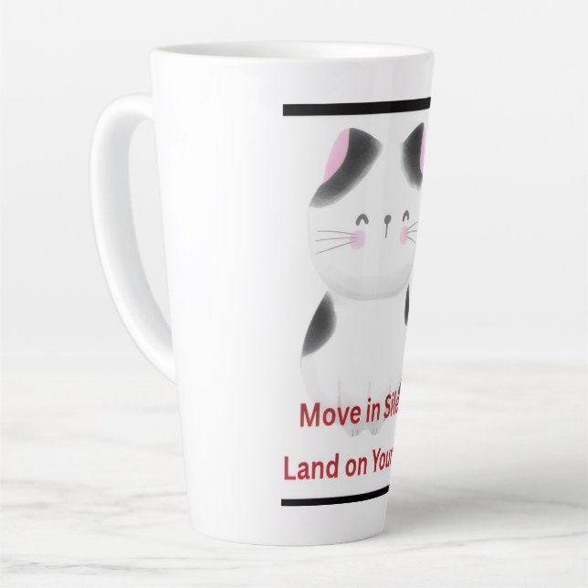 Motivationskatze  milchtasse (Linke Ecke)