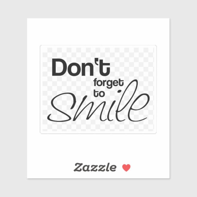 Motivationskleber Aufkleber (Blatt)