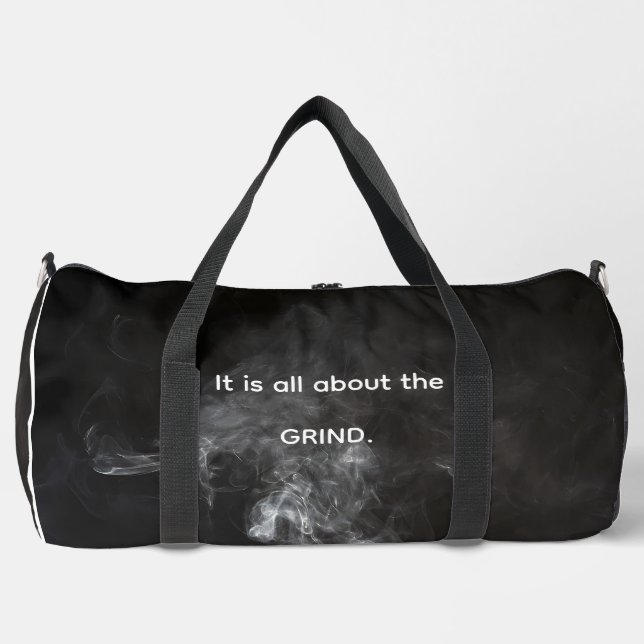 Motivationsmühle Duffle Bag (Vorderseite)
