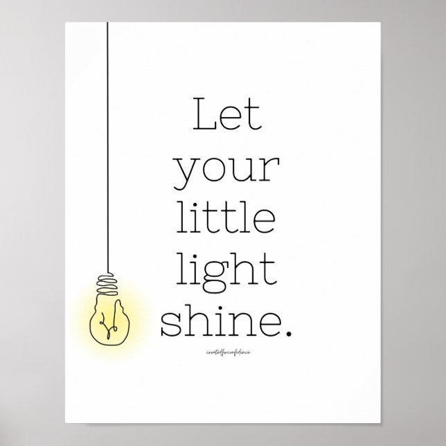 Motivationspopster für Inspirationsklassen Poster (Vorne)