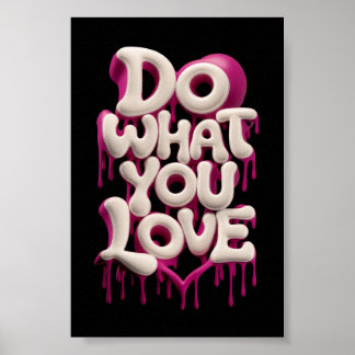 Motivationsposter - Inspirierend Poster