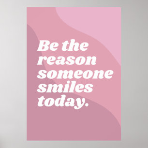 Motivationsposter mit Zitat Poster