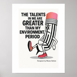 Motivationsposter mit Zitaten. Poster