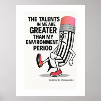 Motivationsposter mit Zitaten. Poster
