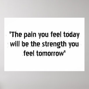 Motivationsposter Poster