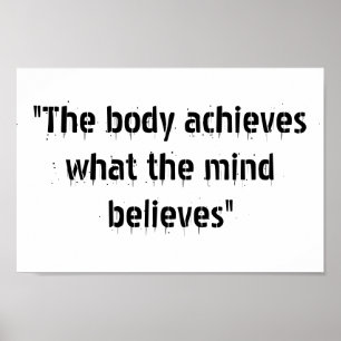 Motivationsposter Poster