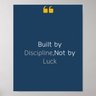 Motivationsposter Poster