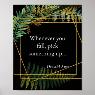 Motivationssatz für Klassenzimmer oder Büroposter Poster