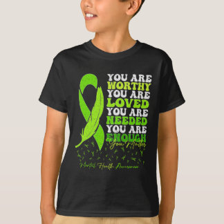 Motivationsunterstützung Krieger Mental Health Bew T-Shirt