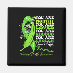 Motivationsunterstützung Sie Psychische Gesundheit Magnet