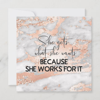 Motivationsziffern für weibliche Girl Bosses