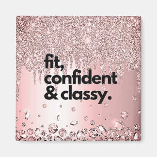 Motivationsziffern für weibliche Girl Bosses Magnet