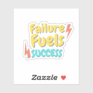 Motivationszitat-Aufkleber  Aufkleber