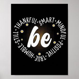 Motivationszitat Design Inspiration Positiv sagen Poster