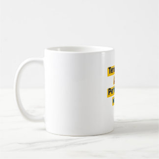 Motivationszitat-Design Kaffeetasse