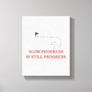 Motivationszitat-Design Leinwanddruck
