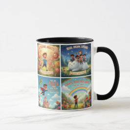 Motivationszitate für Kinderzimmer und Klassenzimm Tasse