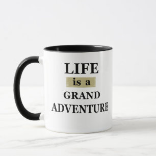 Motivationszitate über Lebensweisheiten Tasse