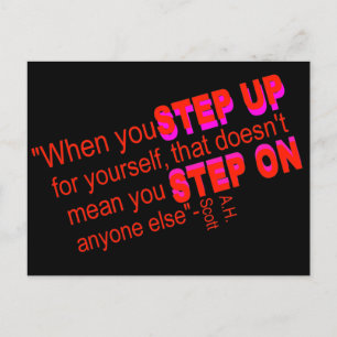 Motivator, Vorwärtsdenker Postkarte