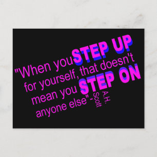 Motivator, Vorwärtsdenker Postkarte