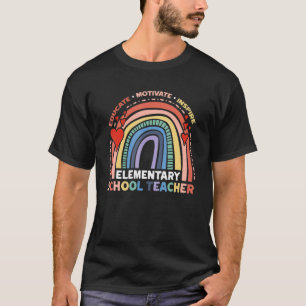 Motivieren Sie den Grundschullehrer Inspirieren T-Shirt
