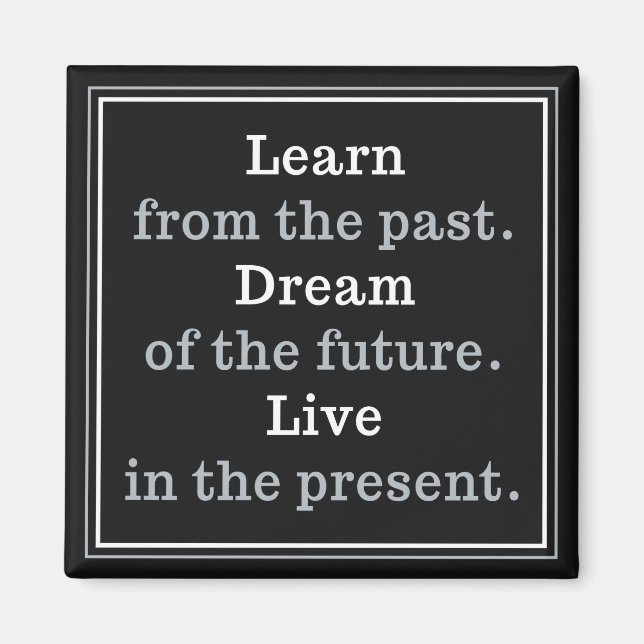 Motivierend Anführungsmagnet Magnet (Vorne)