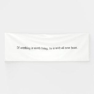 motivierend Anführungszeichen Banner