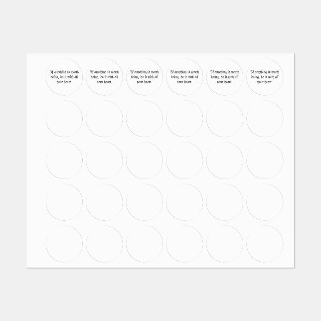 motivierend Anführungszeichen Etiketten (Blatt)