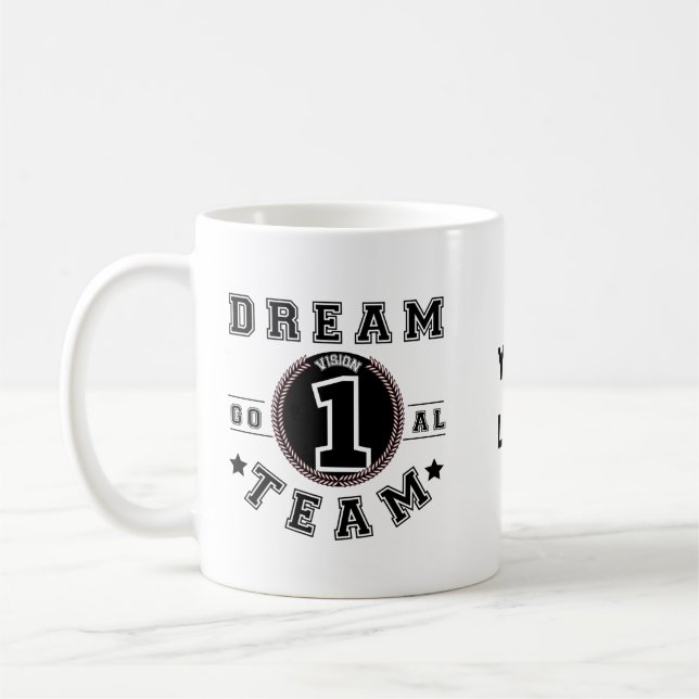 Motivierend Anführungszeichen für kundenspezifisch Kaffeetasse (Links)