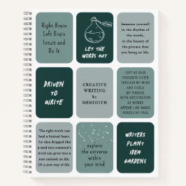 Motivierend Anführungszeichen für Personalisierte Notizbuch