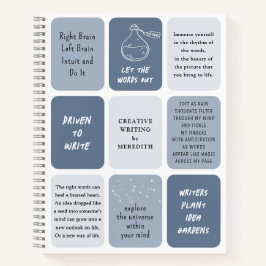 Motivierend Anführungszeichen für Personalisierte Notizbuch