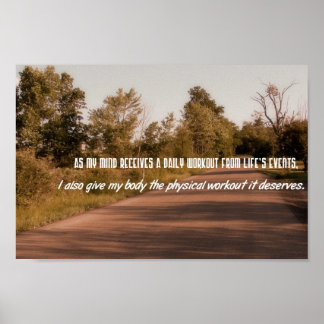 Motivierend Anführungszeichen setzen - Physisches  Poster