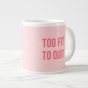 Motivierend Angebot auch für Hot Pink ausarbeiten Jumbo-Tasse
