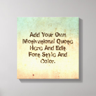 Motivierend Angebot erstellen Leinwanddruck