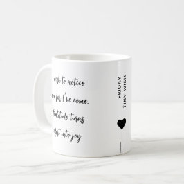 Motivierend Angebot Freitag Kaffeetasse