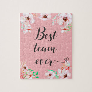 Motivierend Angebot für das beste Team je Puzzle