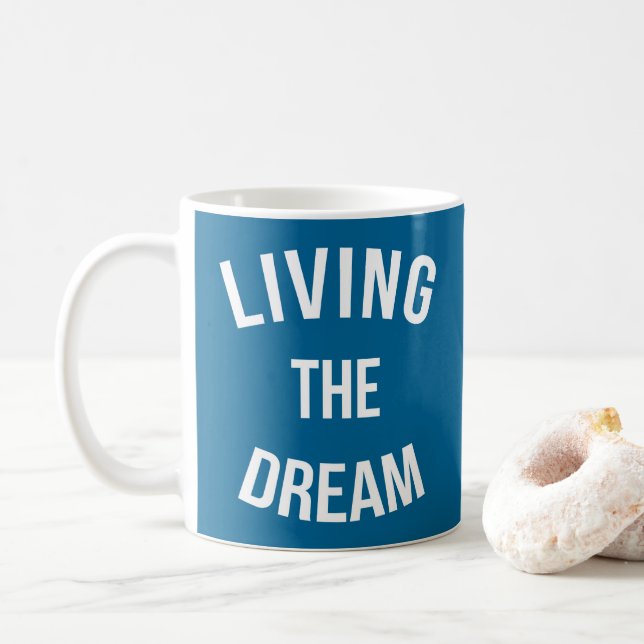 Motivierend Angebot für den Traum Kaffeetasse (Mit Donut)