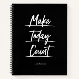 Motivierend Angebot für heute Notizbuch
