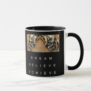 Motivierend Angebot für Schwarz und Weiß Tasse