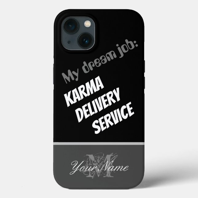 Motivierend Angebot: Karma Delivery Service! Case-Mate iPhone Hülle (Rückseite)