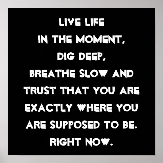 Motivierend Angebot Poster (Vorne)