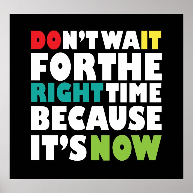 Motivierend Angebot Poster (Vorne)