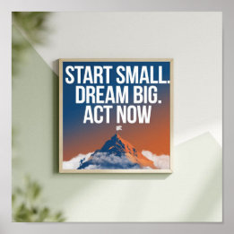 Motivierend Angebot Poster