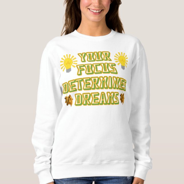 motivierend Angebot Sweatshirt (Vorderseite)