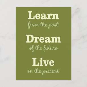 Motivierend Angebotsanfrage Postkarte