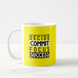 Motivierend Angebotsdesign für Erfolge Kaffeetasse