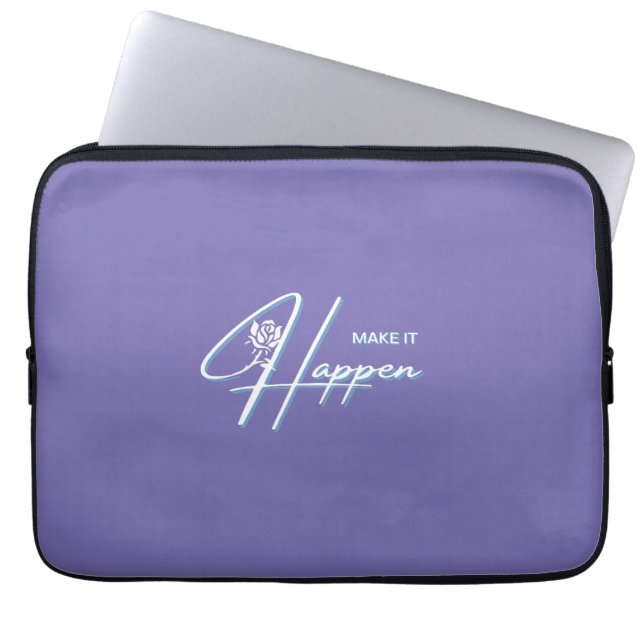 Motivierend Angebotsdesign Laptopschutzhülle (Vorderseite)
