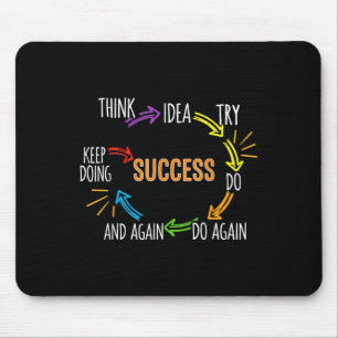 Motivierend Angebotsmotivation Erfolg Inspiration Mousepad